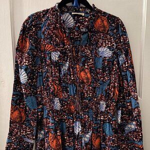 Ulla Johnson Ismaya Dress - Seashell Print sz.6